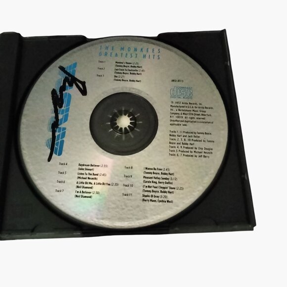 The Monkees Greatest Hits CD Album - Picture 6 of 6